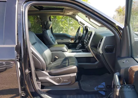 2018 Ford F-150 Lariat from USA, damaged, VIN 1FTEW1EP4JKE05834